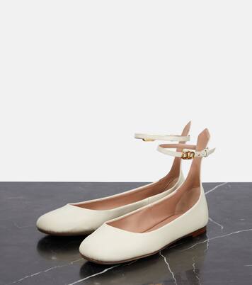 Ballerinas Tan-Go aus Leder | Valentino Garavani