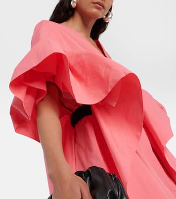 Miniabito in popeline di cotone | Roksanda