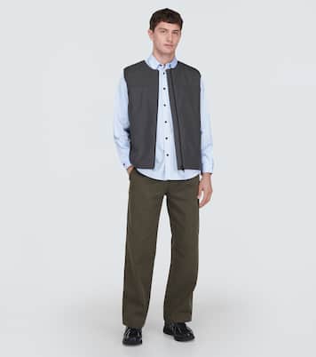 Cotton poplin shirt | GR10K