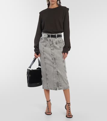 Sweat-shirt Masson en coton mélangé | Marant Etoile