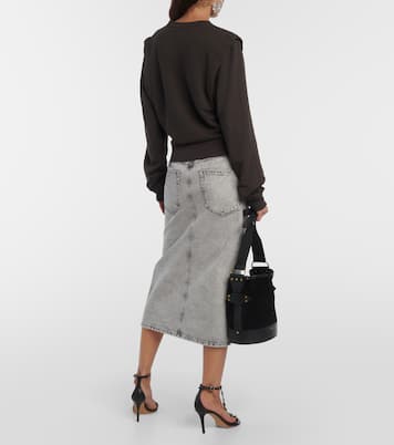 Sweat-shirt Masson en coton mélangé | Marant Etoile