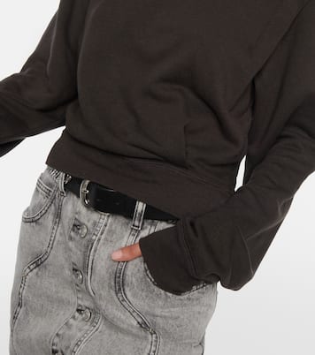 Sweat-shirt Masson en coton mélangé | Marant Etoile