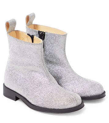 Ankle Boots Bootynou mit Glitter | Christian Louboutin Kids