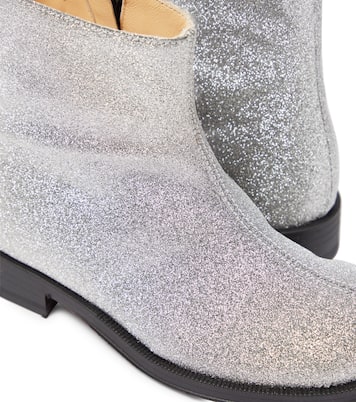 Ankle Boots Bootynou mit Glitter | Christian Louboutin Kids