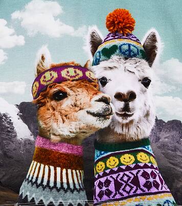 Reniza printed cotton-blend sweatshirt | Molo