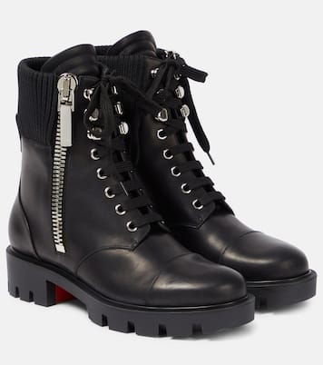 Bottines En Hiver Lug en cuir | Christian Louboutin