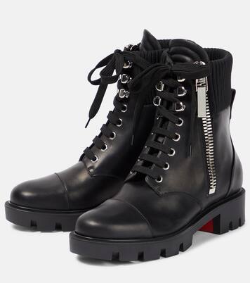 Bottines En Hiver Lug en cuir | Christian Louboutin