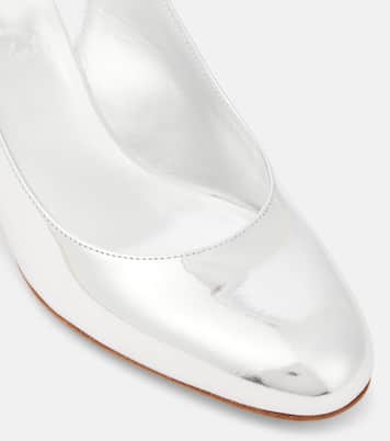 Escarpins So Jane Sling en cuir métallisé | Christian Louboutin