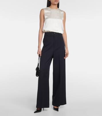 Pantalon ample Johan en laine vierge | Nili Lotan