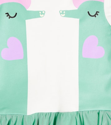 Vestido de algodón estampado | Stella McCartney Kids