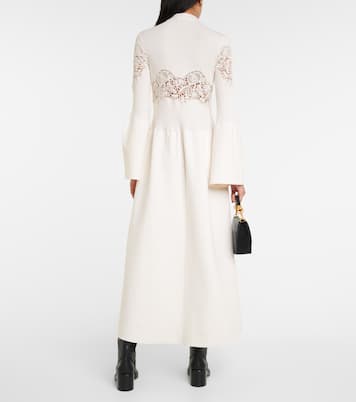 Maxikleid aus einem Wollgemisch | Chloé