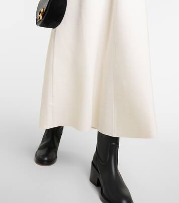 Maxikleid aus einem Wollgemisch | Chloé