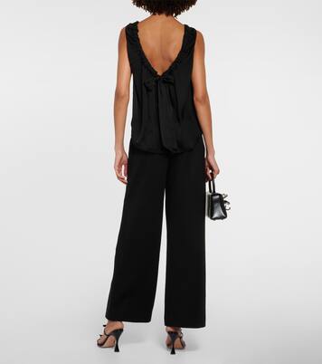 Top Mindi aus Satin | Velvet