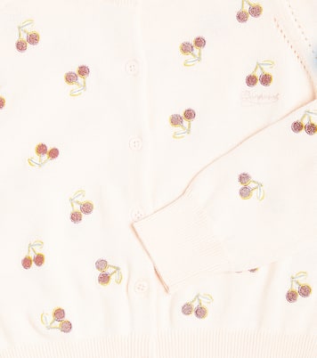 Aizoon cotton cardigan | Bonpoint