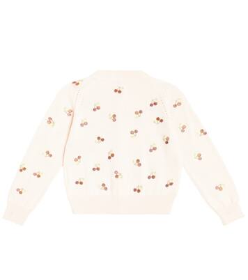 Aizoon cotton cardigan | Bonpoint