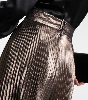 Pantalon ample Elegante Panteon en soie | Max Mara