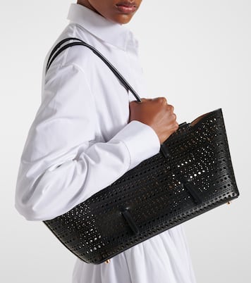 New Mina 32 leather shoulder bag | Alaïa