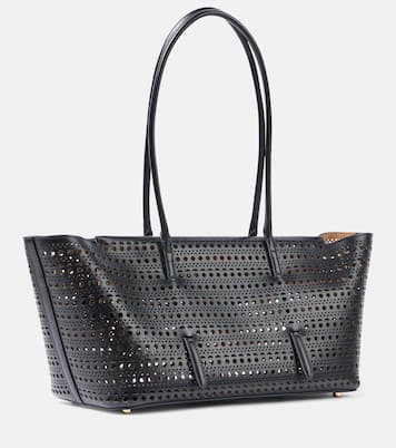 New Mina 32 leather shoulder bag | Alaïa