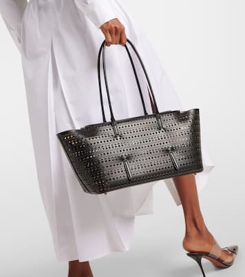 New Mina 32 leather shoulder bag | Alaïa