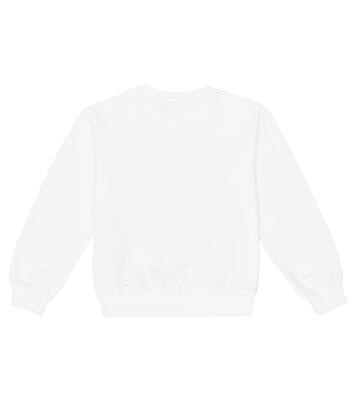 Printed cotton-blend sweatshirt | Moschino Kids