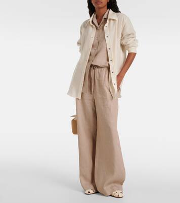 Hemd Gauze aus Kaschmir mit Amethyst | God's True Cashmere