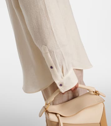 Hemd Gauze aus Kaschmir mit Amethyst | God's True Cashmere