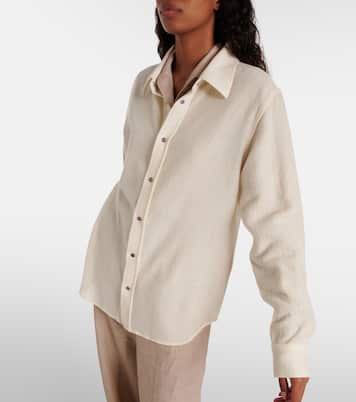 Hemd Gauze aus Kaschmir mit Amethyst | God's True Cashmere