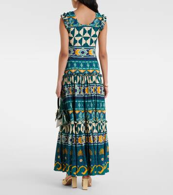 Robe longue Pimento en coton mélangé | La DoubleJ