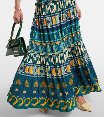 Robe longue Pimento en coton mélangé | La DoubleJ