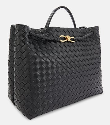 Andiamo Large leather tote bag | Bottega Veneta