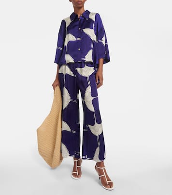 Pantalon ample Mindy imprimé | Khaite