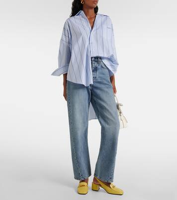 Diamond Tilda 45 leather slingback pumps | Jimmy Choo