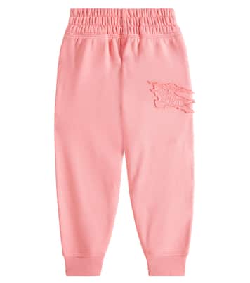 Pantalones deportivos de algodón con EKD  | Burberry Kids