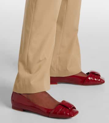 Paradì patent leather ballet flats | Gianvito Rossi