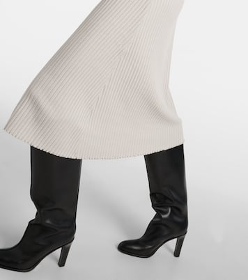 Polokleid aus Rippstrick | Vince