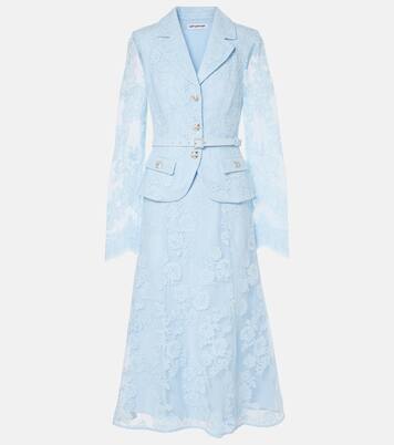 Lace midi dress | Self-Portrait