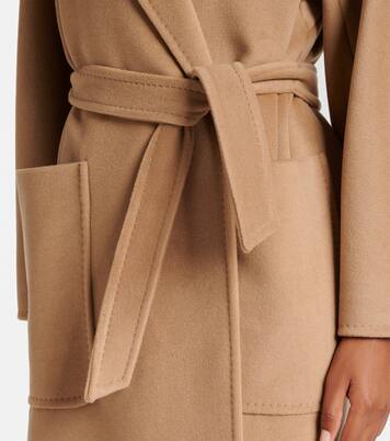 Locri wool and cashmere wrap coat | Max Mara