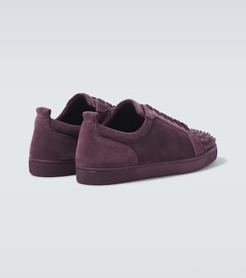 Louis Junior Spikes suede sneakers | Christian Louboutin