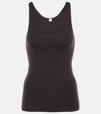 Tank top in misto lana | Toteme