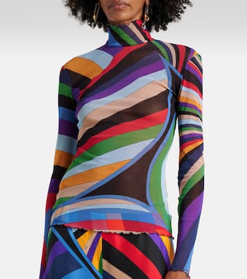 Iride tulle top | Pucci