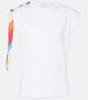 Iride cotton jersey T-shirt | Pucci