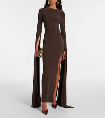 Draped jersey gown | Norma Kamali