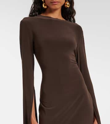 Draped jersey gown | Norma Kamali