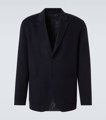 Blazer Scritto de lana y cachemir reversible | Berluti