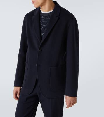 Blazer Scritto de lana y cachemir reversible | Berluti