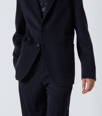 Blazer Scritto de lana y cachemir reversible | Berluti