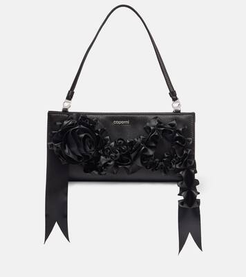 Pochette en satin à logo | Coperni