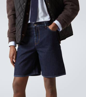 Mid-Rise Jeansshorts | Burberry