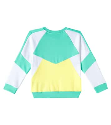 Sudadera de algodón con logo estampado | Balmain Kids