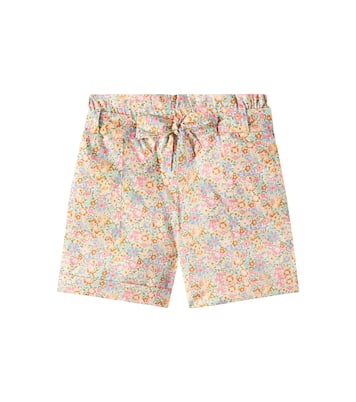 Elmie floral cotton shorts | Bonpoint